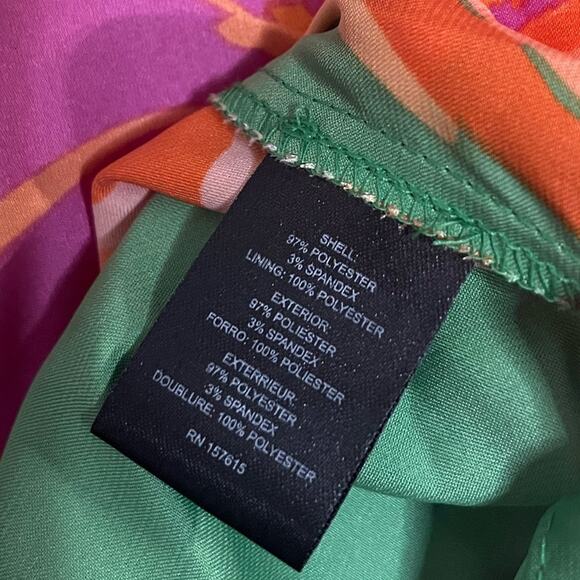 Tahari ASL Floral Maxi Dress Size Small‎ - Picture 9 of 9